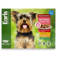 Earls Tender Pâté Meaty Selection Dog Food 12x150g